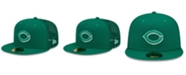 New Era Men's Green Cincinnati Reds 2022 St. Patrick's Day On-Field 59Fifty Fitted Hat